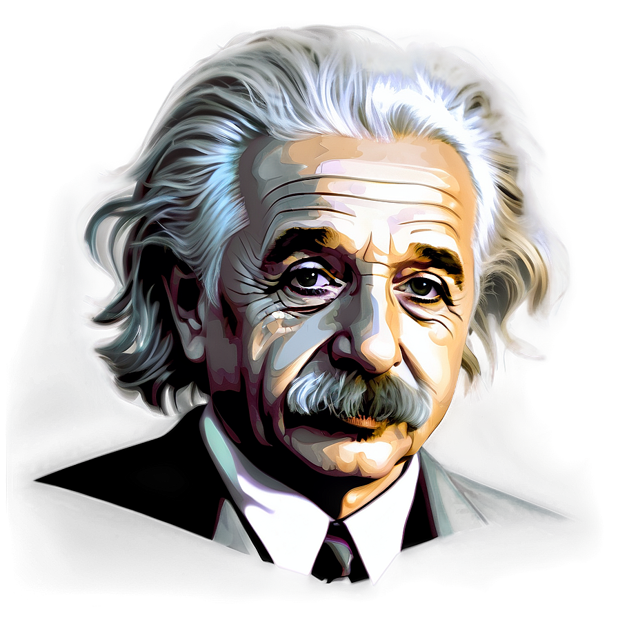 Sketch Of Albert Einstein Png Bgn