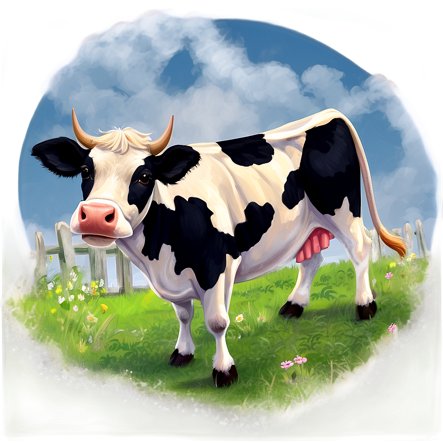 Sketch Of Cow Png 98