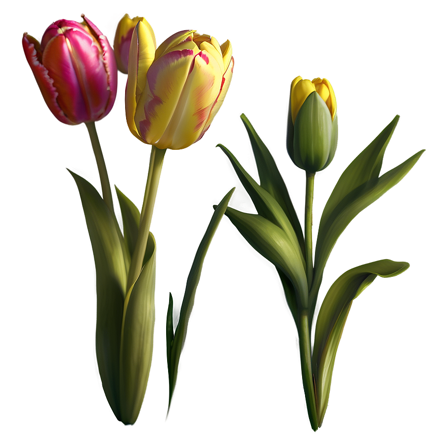 Sketch Of Tulips Png 05242024