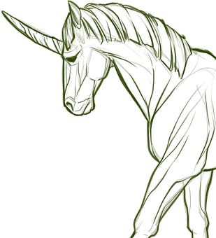 Sketch_of_ Unicorn_ Profile