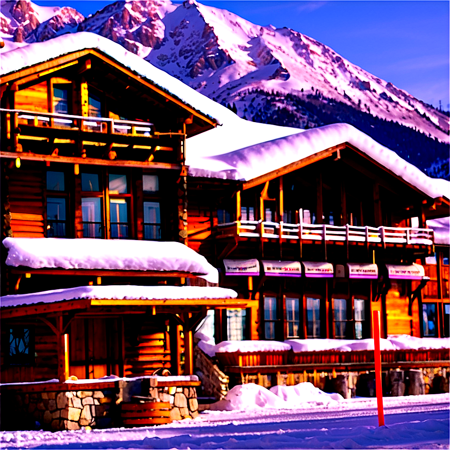 Ski Lodge Png Xnl6