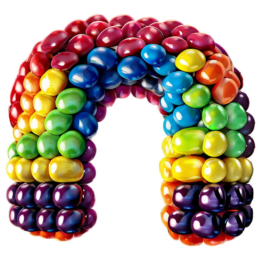 Skittles Rainbow Arch Png 06282024