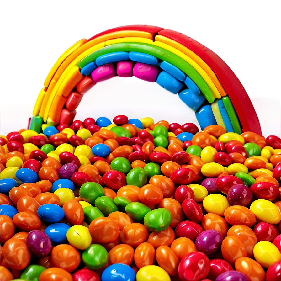 Skittles Rainbow Candy World Png Noa