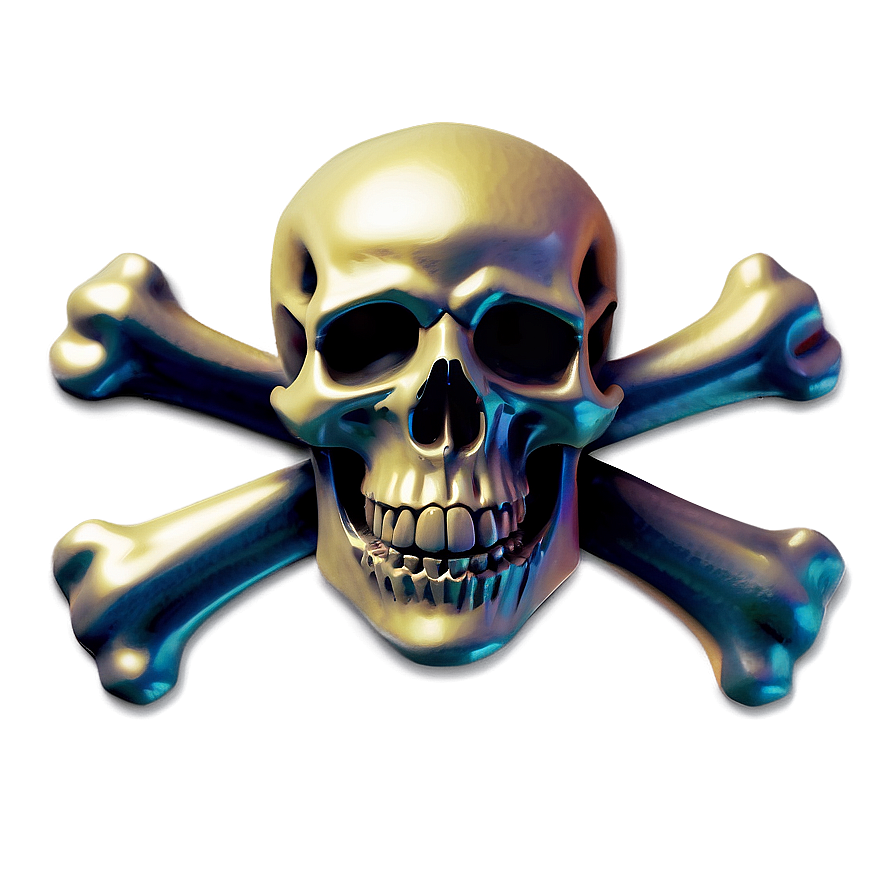 Skull And Crossbones Banner Png 06122024