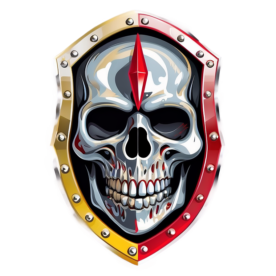 Skull Shield Vector Png 29