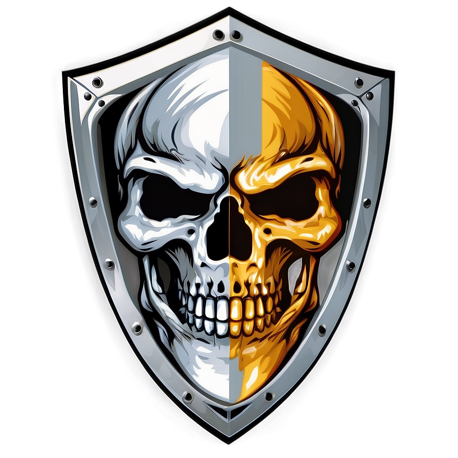 Skull Shield Vector Png 95