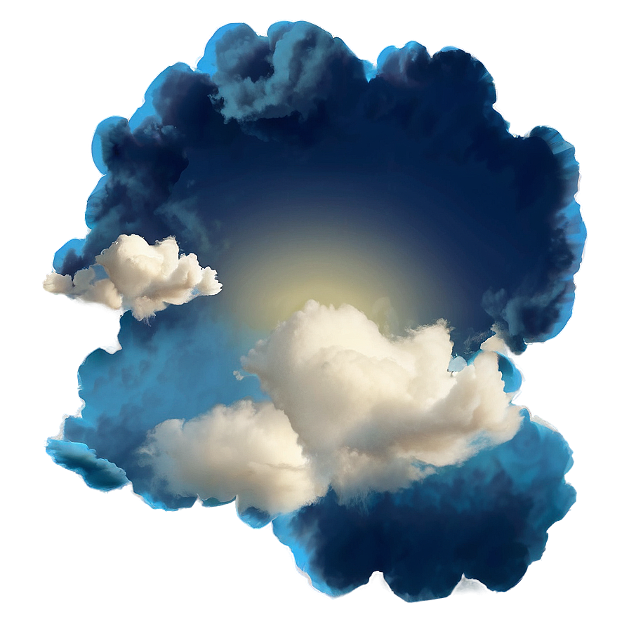 Sky With Cotton Clouds Png 37