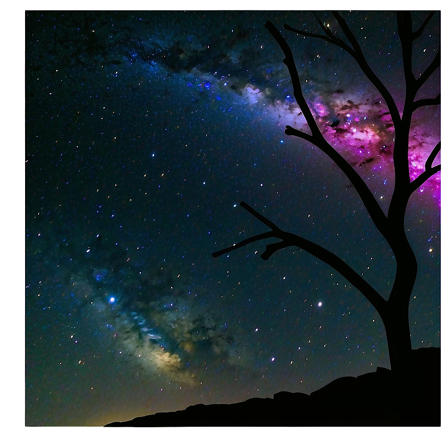 Sky With Galaxy View Png 56