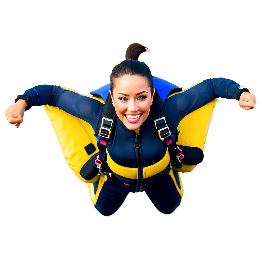 Skydiving Smile Png Weu60