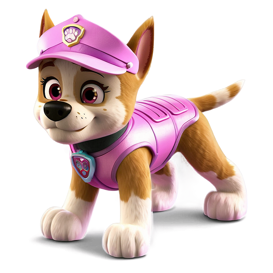 Skye Paw Patrol Pilot Png 05252024