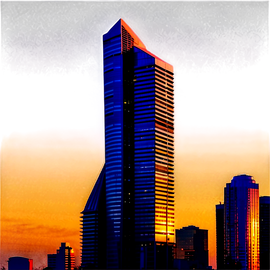 Skyline At Dawn Png Hqv