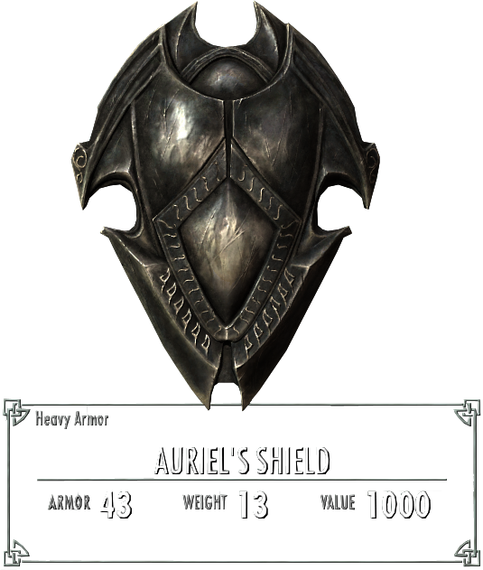 Skyrim Auriels Shield Graphic