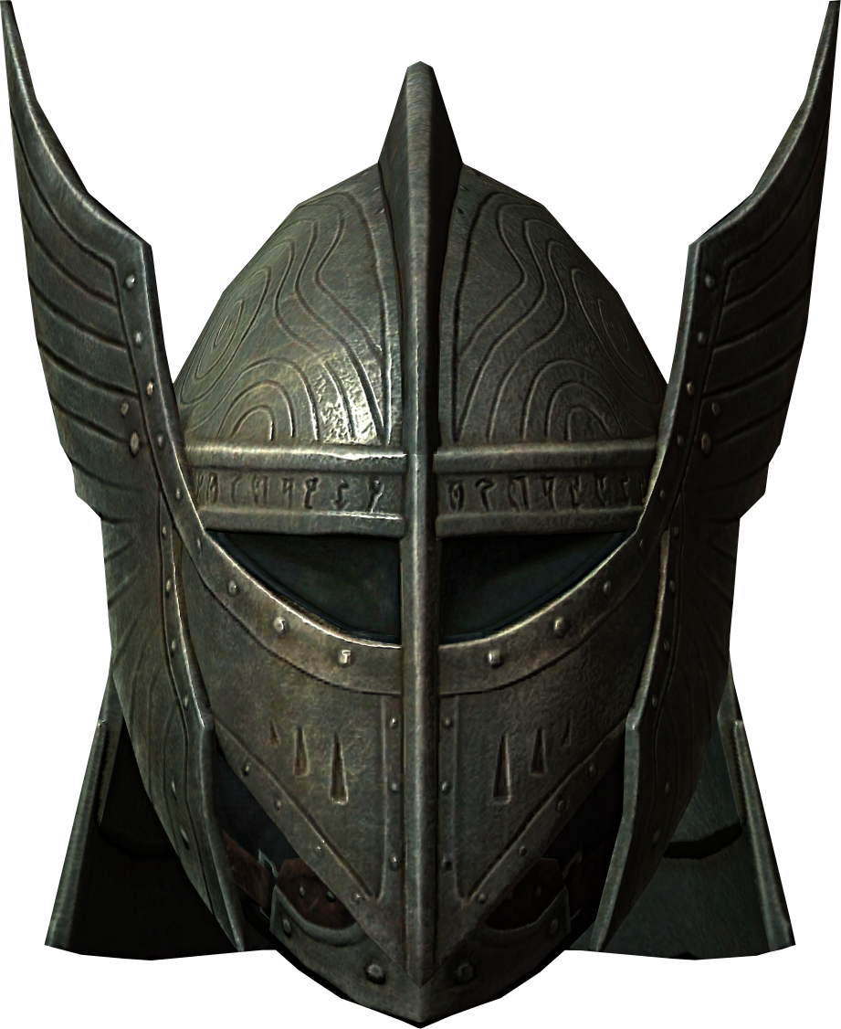 Skyrim Iron Helmet Design