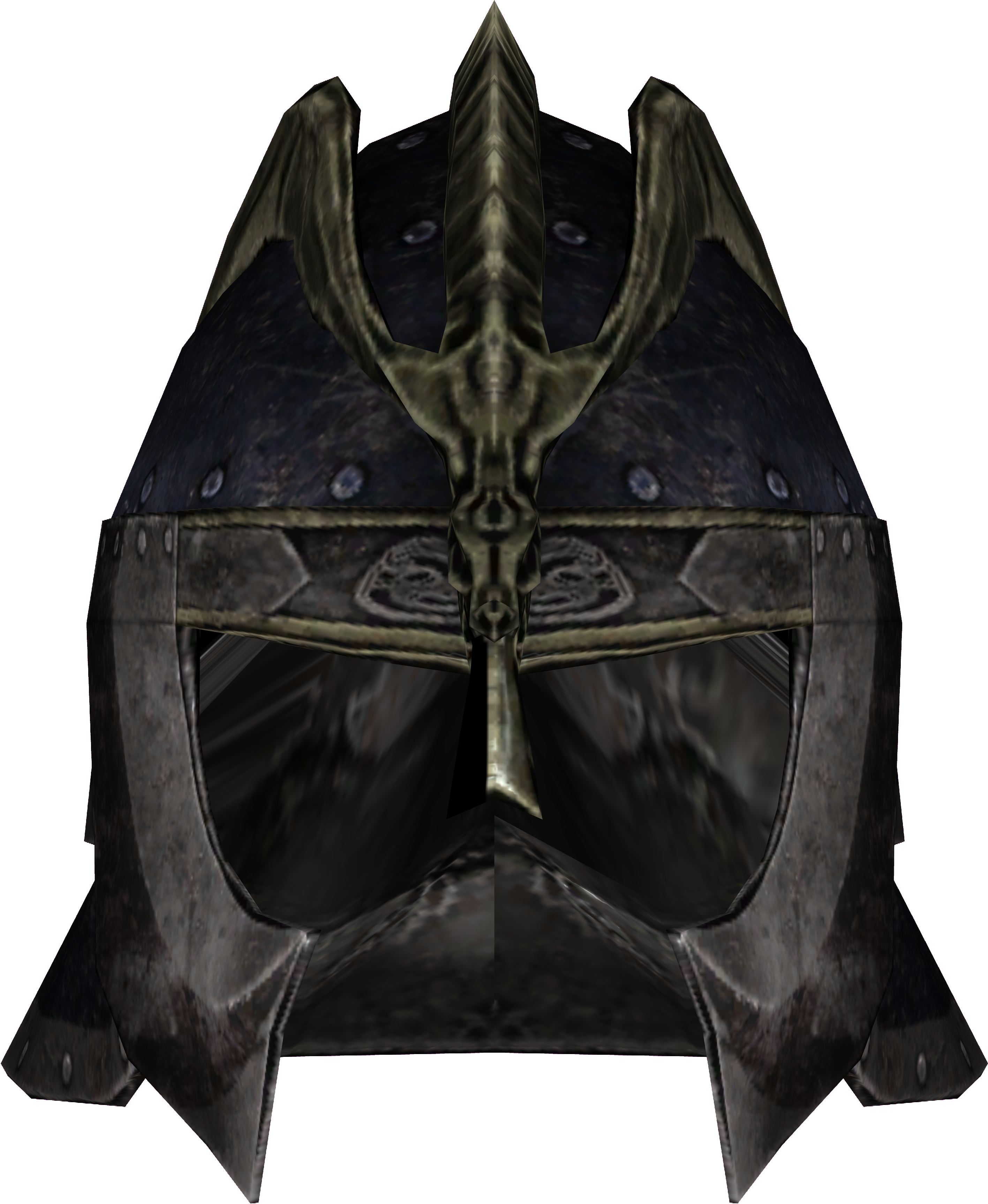 Skyrim Iron Helmet3 D Model