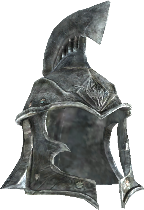 Skyrim Iron Helmet3 D Model