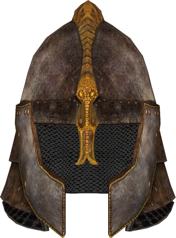 Skyrim Iron Helmet3 D Model