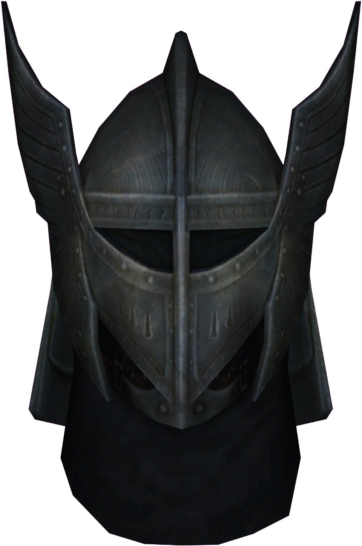 Skyrim Iron Helmet3 D Render