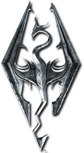 Skyrim Logo Fantasy Game Symbol