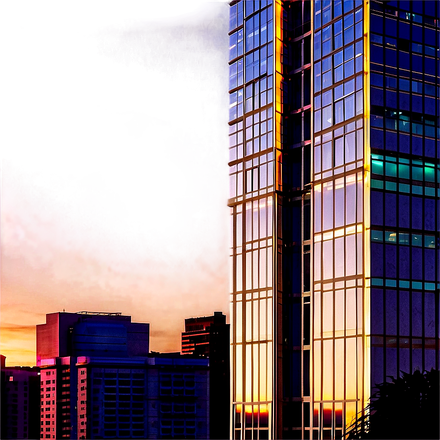 Skyscraper At Dawn Png Olp