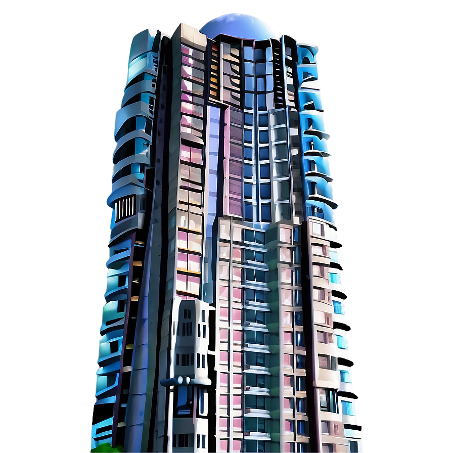Skyscraper In Storm Png 21