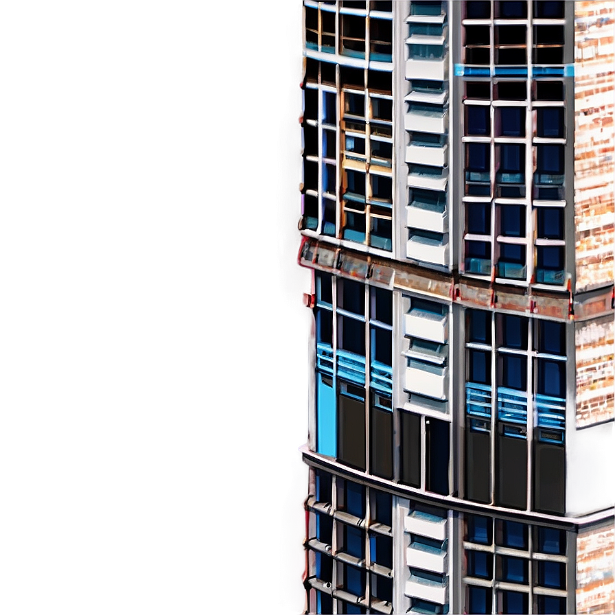 Skyscraper Rooftop View Png 29