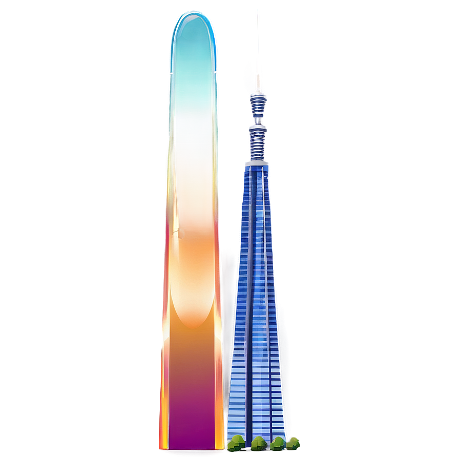 Skyscraper With Antenna Png Uod