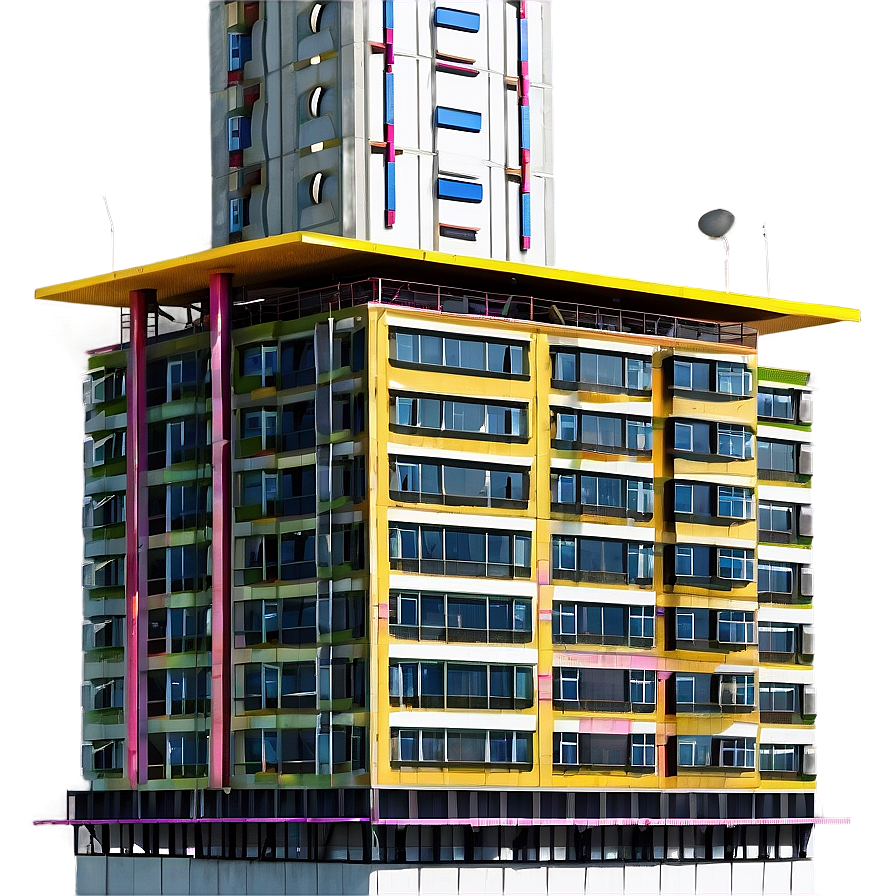 Skyscraper With Helipad Png 05212024