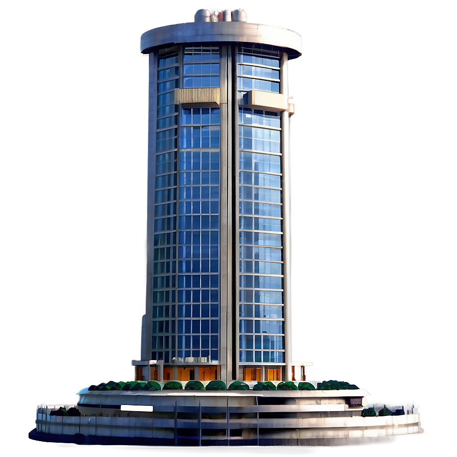 Skyscraper With Helipad Png Aik78