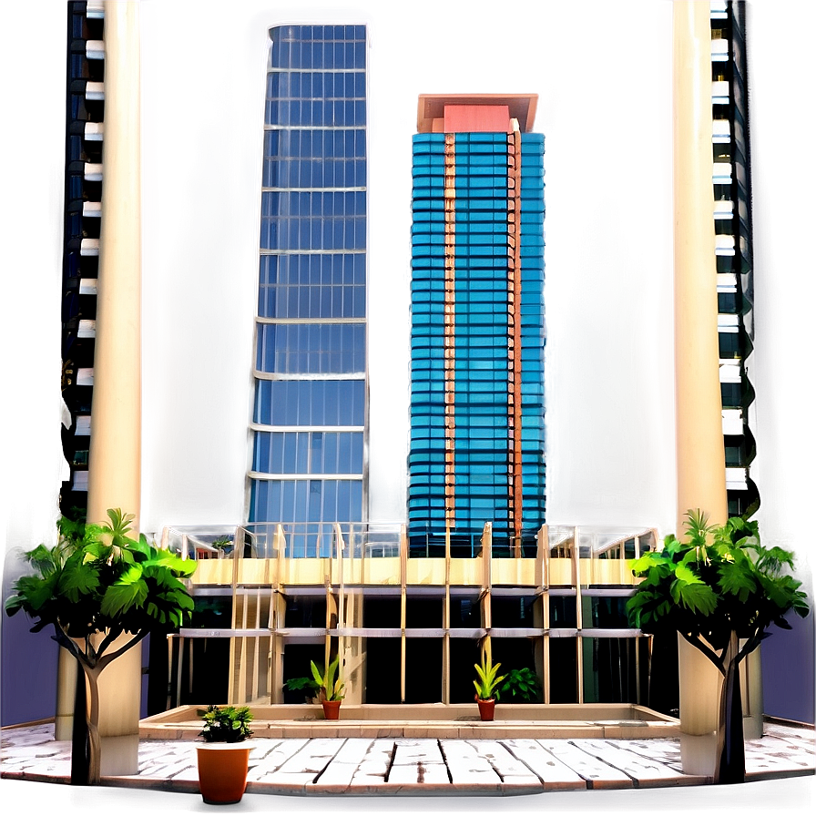 Skyscraper With Public Plaza Png 05212024