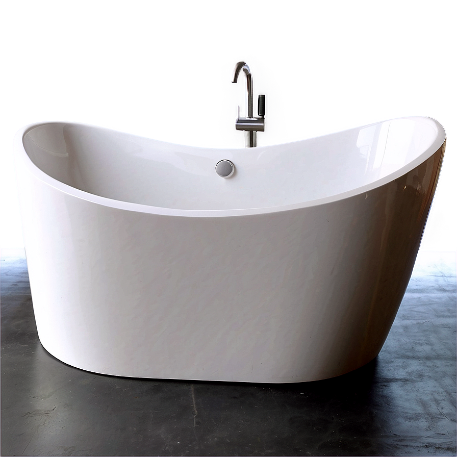 Sleek Acrylic Bathtub Png Dbb