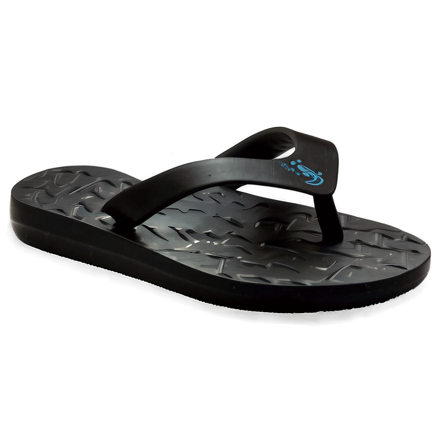 Sleek Black Flip Flop Png Sdg60