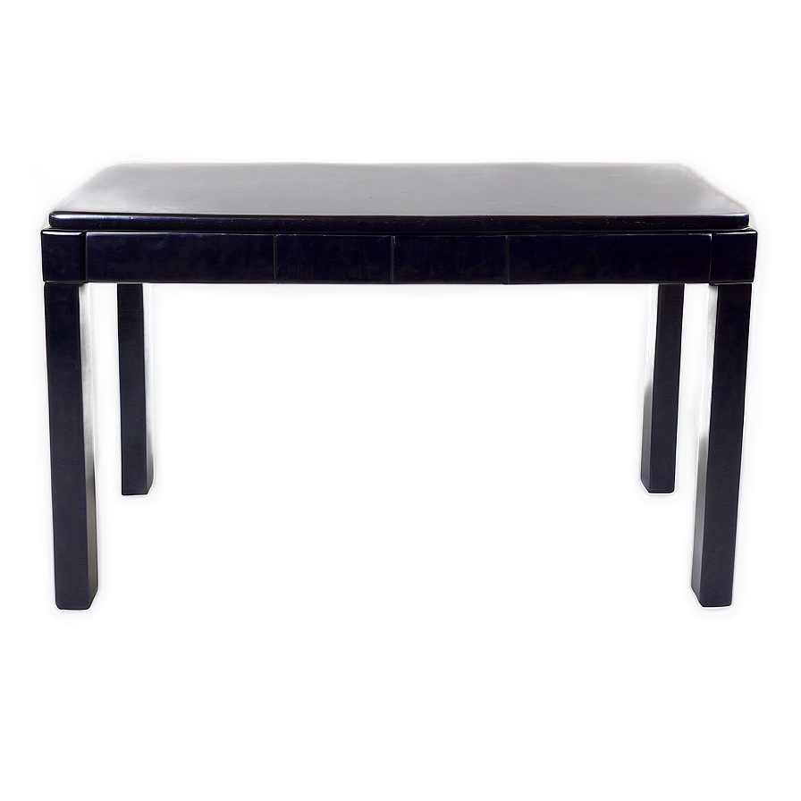 Sleek Black Table Furniture Png 06262024