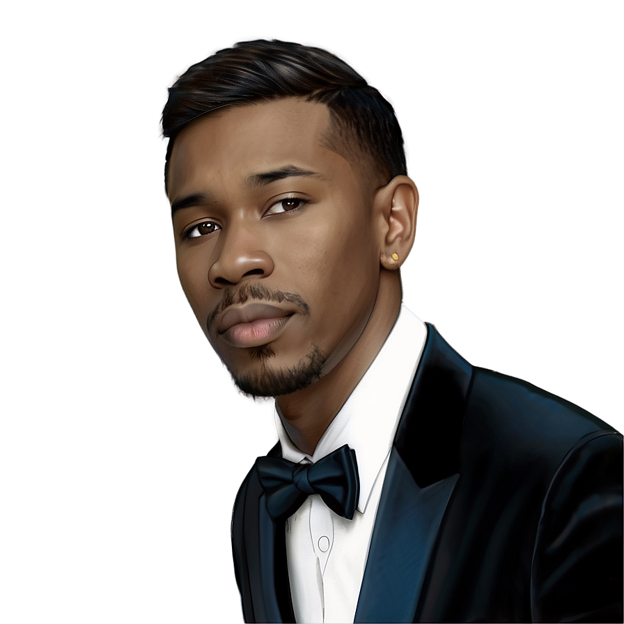 Sleek Black Tie Affair Png 69