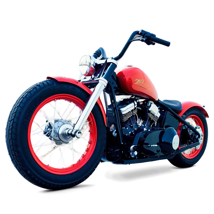 Sleek Bobber Silhouette Png 40