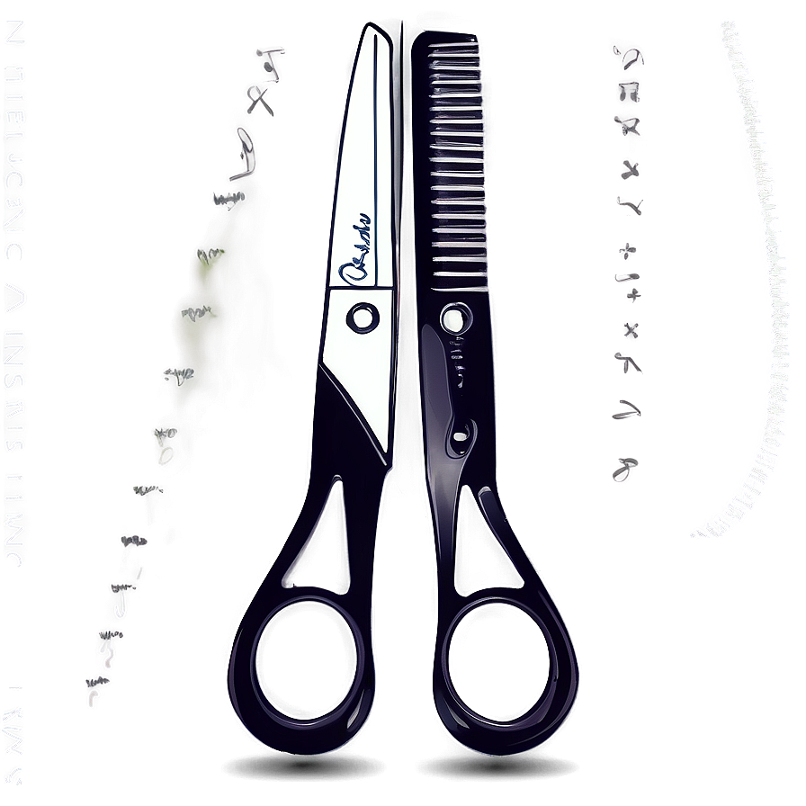 Sleek Design Hair Scissors Png 06262024