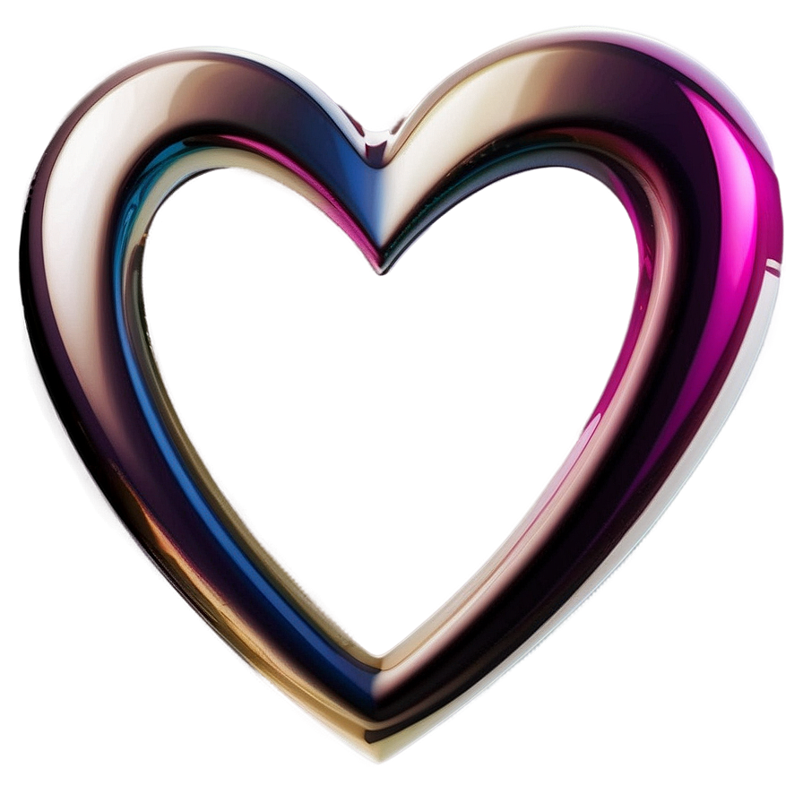 Sleek Heart Logo Png Rew