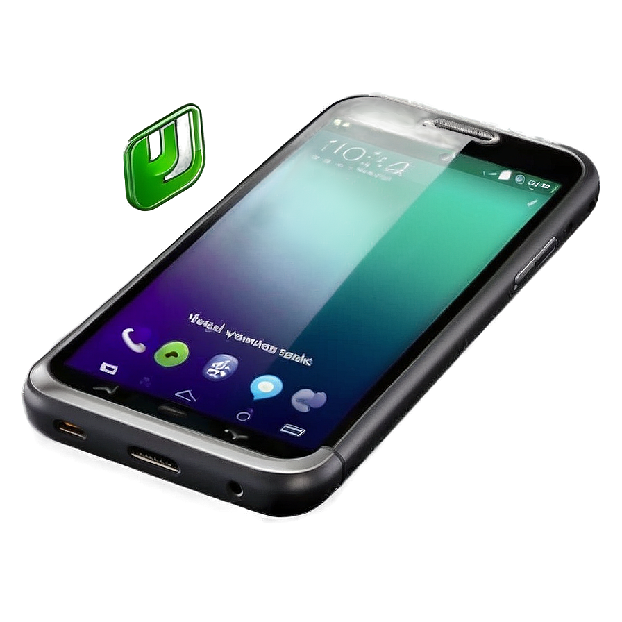 Sleek Mobile Phone Png 06112024