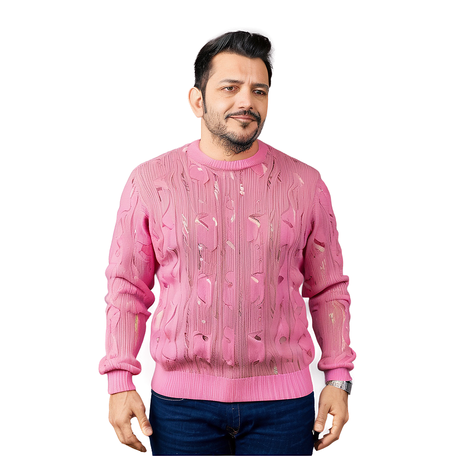 Sleek Pink Sweater Png Ima43