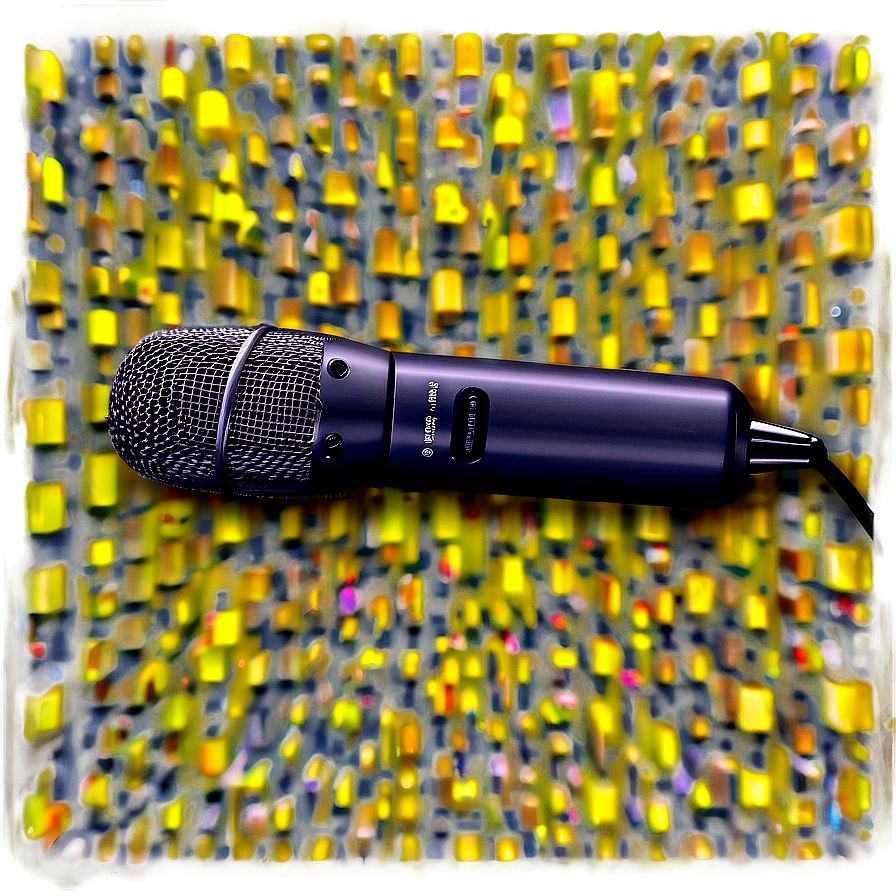 Sleek Radio Microphone Png 86