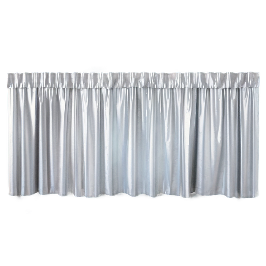 Sleek Silver Curtain Png Kuf