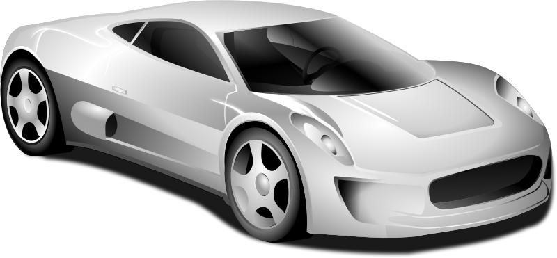 Sleek Sports Car Vector Illustration