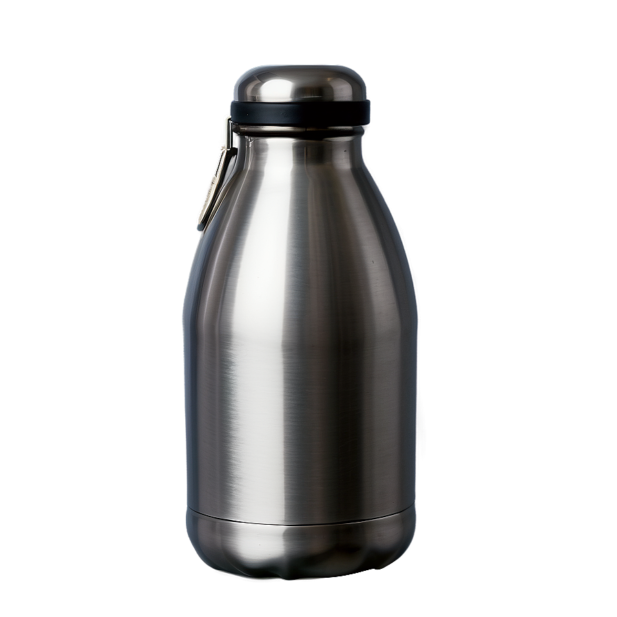 Sleek Stainless Steel Water Flask Png Ebk22