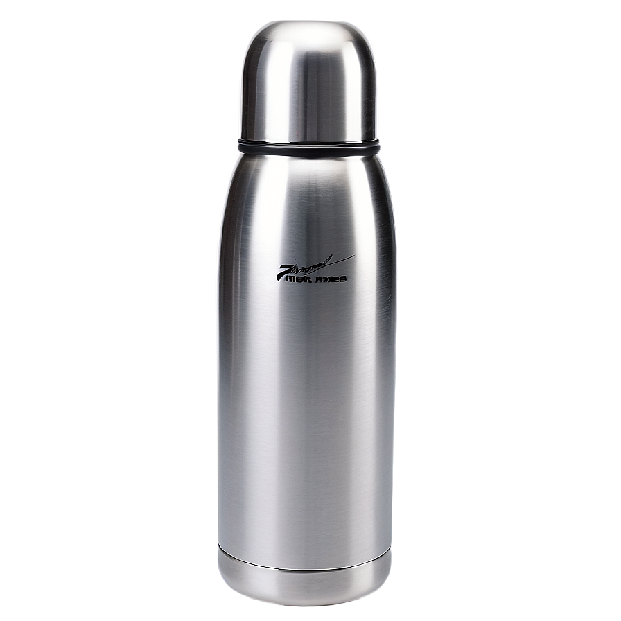 Sleek Stainless Steel Water Flask Png Hfp