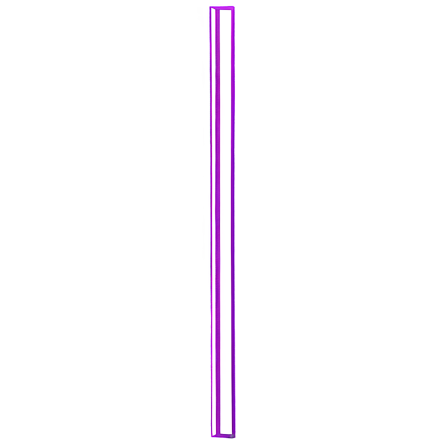 Sleek Vertical Line Outline Png 98