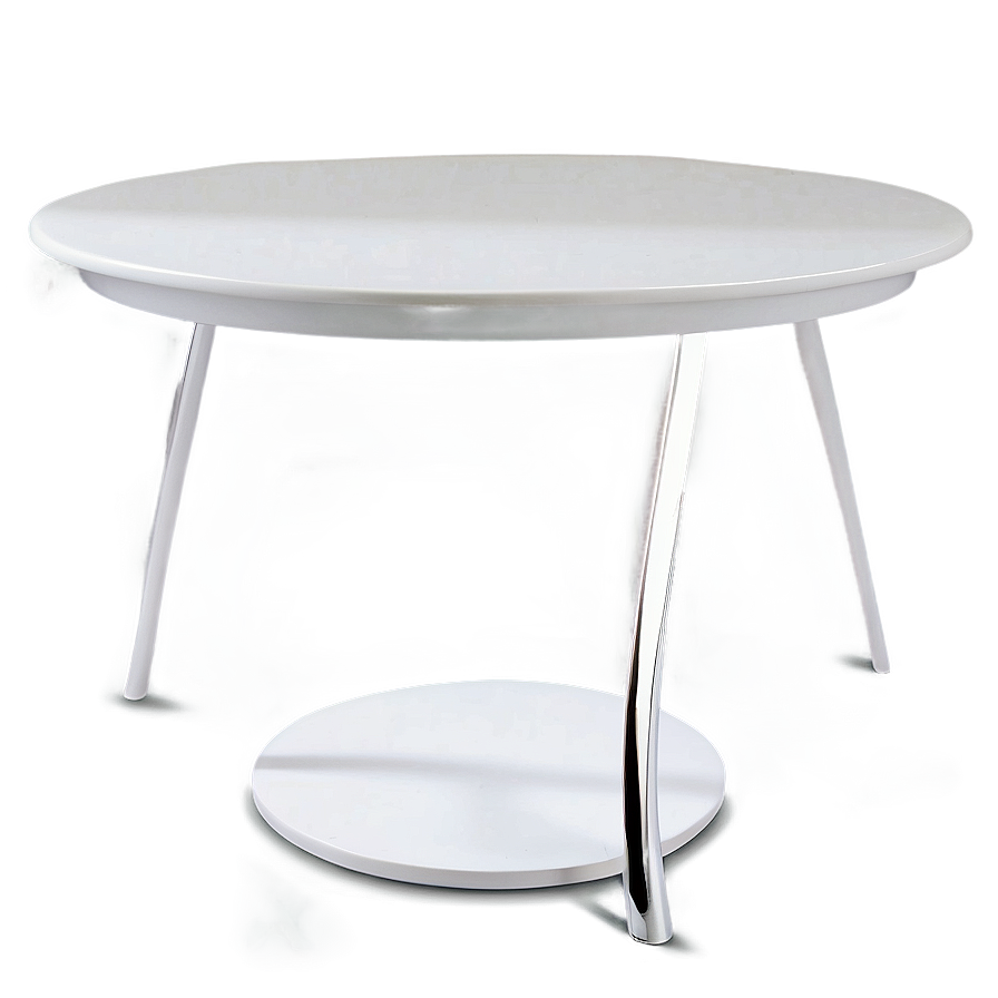 Sleek White Table Png Wad56