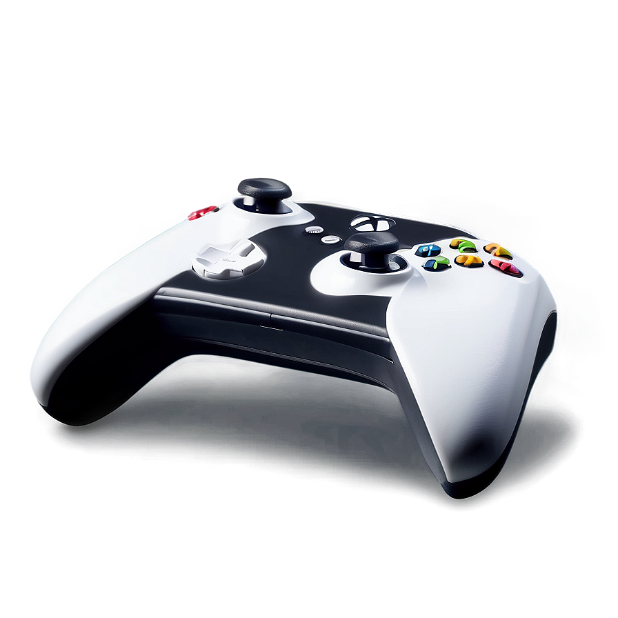 Sleek Xbox Controller White Png 43