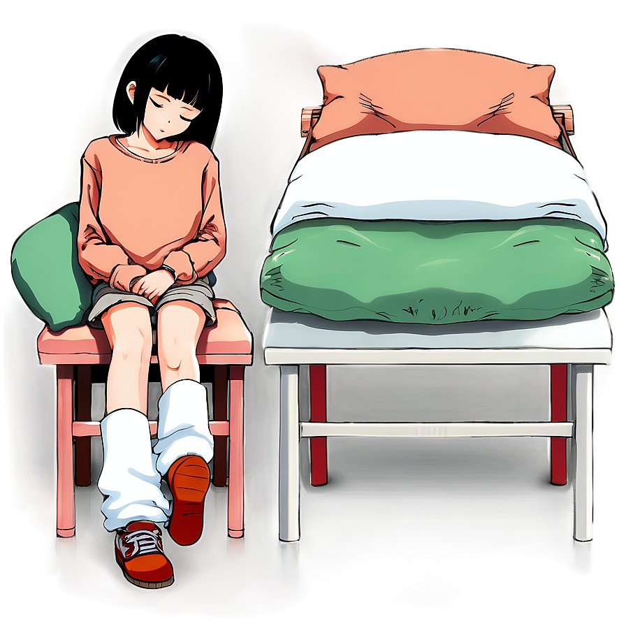 Sleeping Anime Character Png Yii73