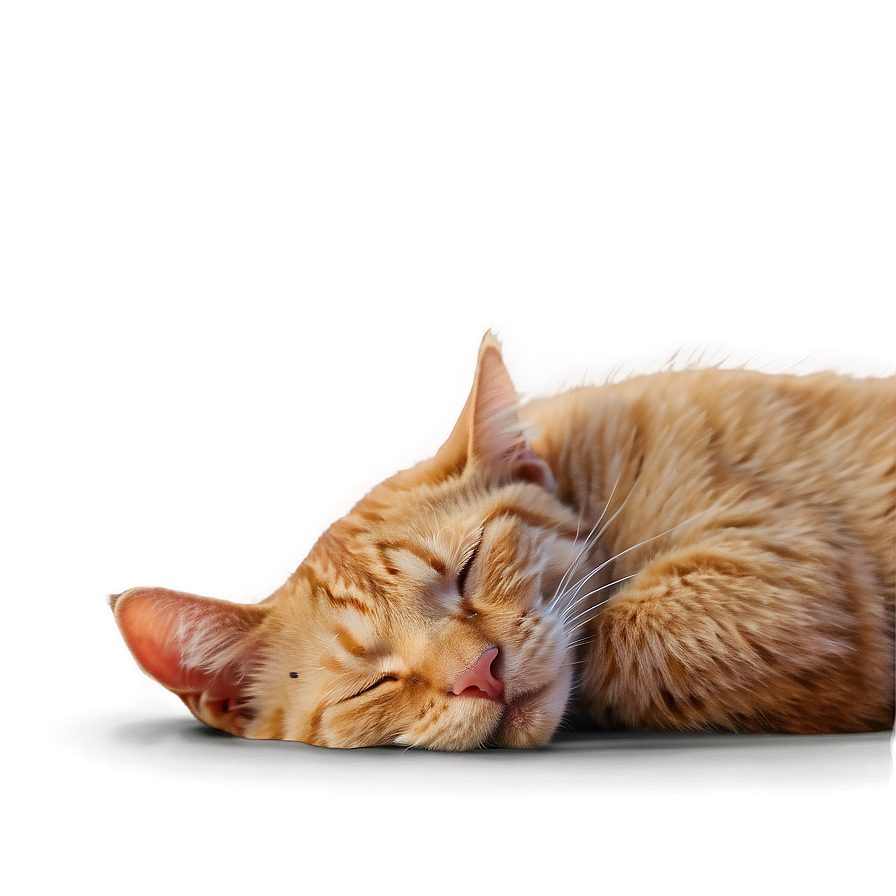 Sleeping Cat Art Png A