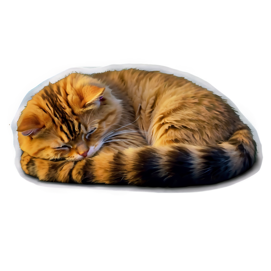 Sleeping Cat Png Rvy