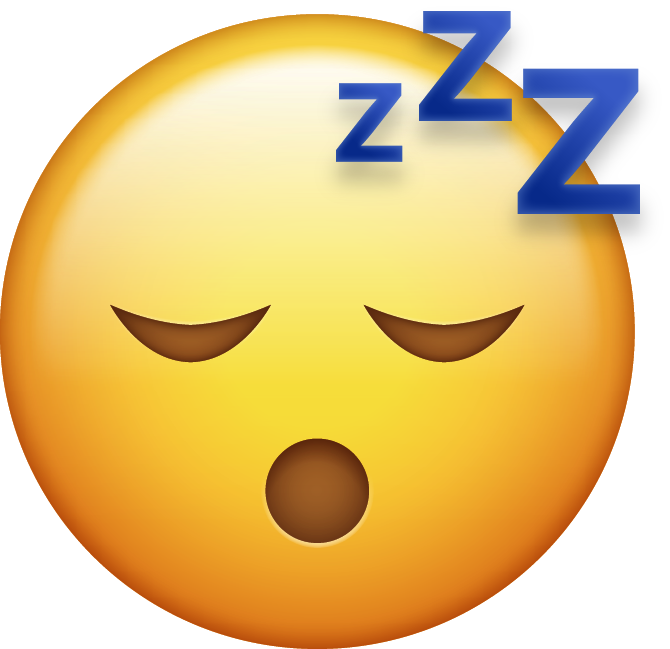 Sleeping Emoji Z Z Z